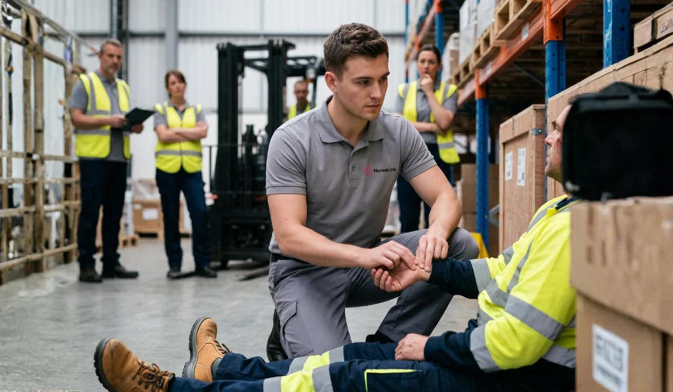 When The Ambulance Left, The Real Work Started.